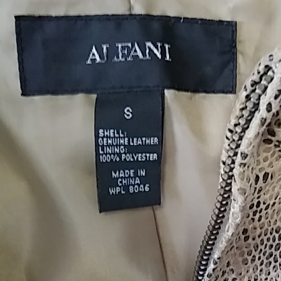 Alfani leather jacket - Picture 2 of 8